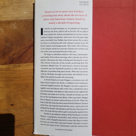 BOOK BUNDLE - CITY GIRLS & THREE WOMEN - HARDCOVER FICTION - Picture 5 of 5